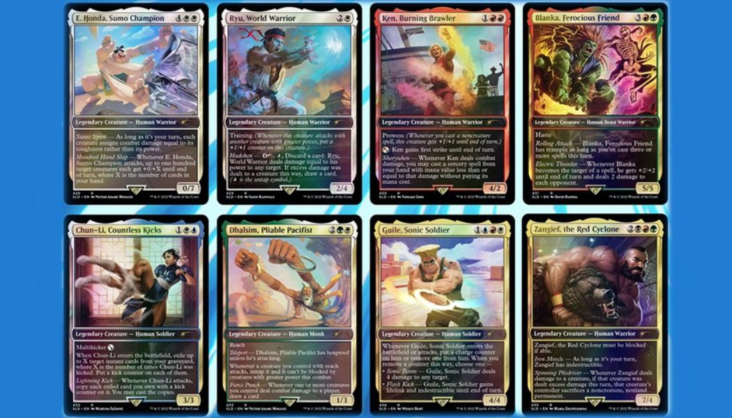 It’s ‘Magic: The Gathering’ Versus Capcom in Latest ‘Secret Lair’ Street Fighter Drop