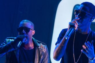 Kanye West and Kid Cudi Have Public Falling Out