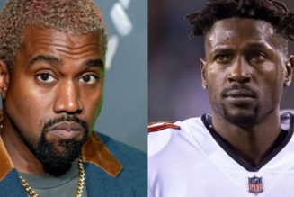 Kanye West Officially Enlists NFL Receiver Antonio Brown for Donda Sports