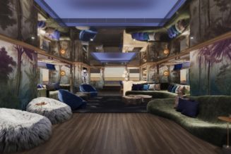 Look Inside This Burning Man-Inspired Superyacht With a Nightclub