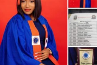 PHOTOS: UI Pharmacy Student Graduates With 6.9 Out Of 7.0 CGPA