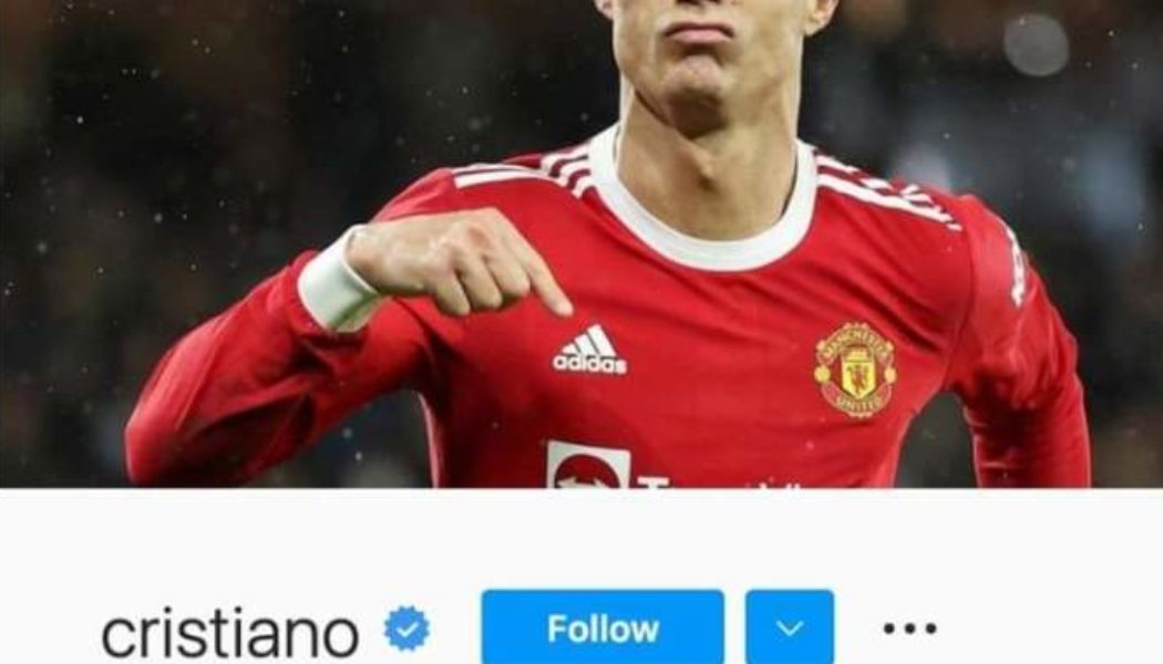 Ronaldo emerge First Person To Reach 400M Followers On Instagram