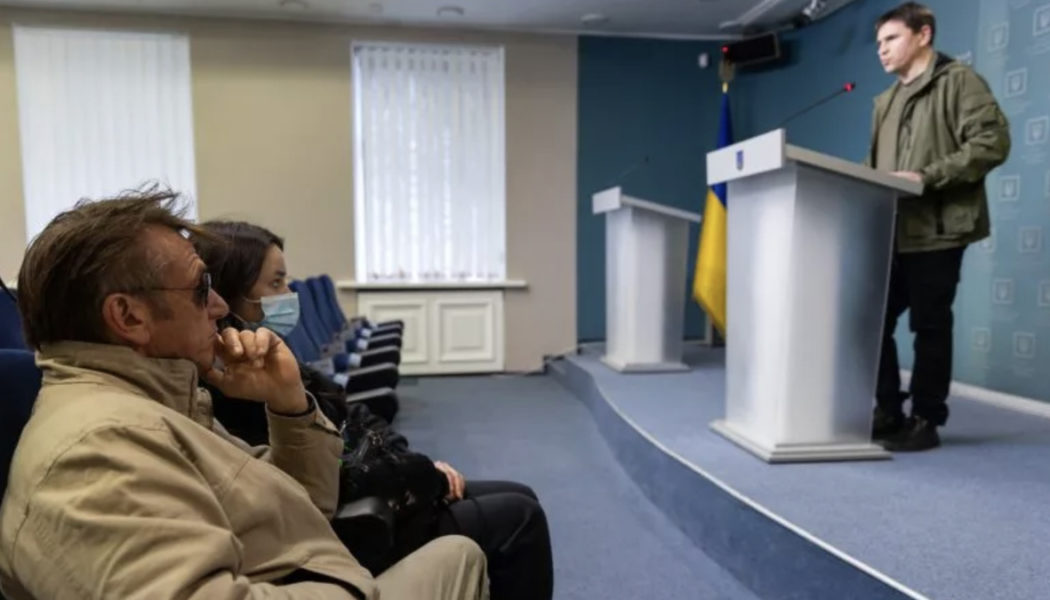 Sean Penn Is in Ukraine Filming a Documentary on the Russian Invasion