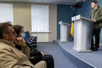Sean Penn Is in Ukraine Filming a Documentary on the Russian Invasion