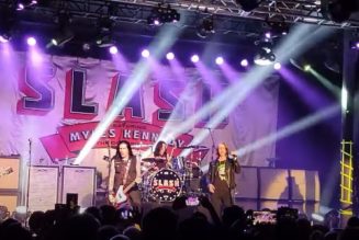 SLASH FEATURING MYLES KENNEDY & THE CONSPIRATORS Kick Off U.S. Tour In Portland (Video)