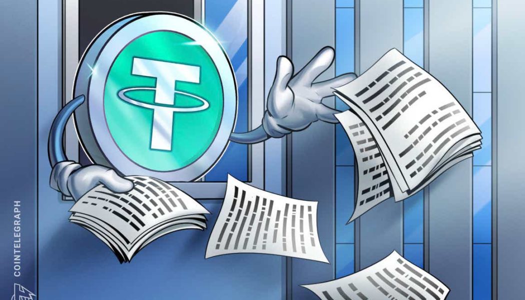 Tether slashes commercial paper by 21% in latest reserves attestation