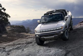 The Hummer EV’s battery weighs more than a Honda Civic