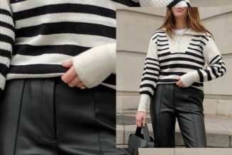 The M&S Leather Trousers That Have Been a Huge Hit With the Fashion Crowd