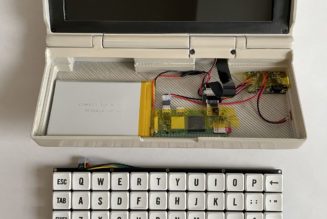 This DIY ultracompact computer has a mechanical keyboard
