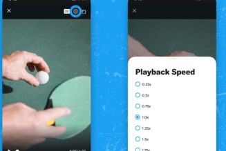 Twitter finally agrees that 1x is not the only speed for watching a video