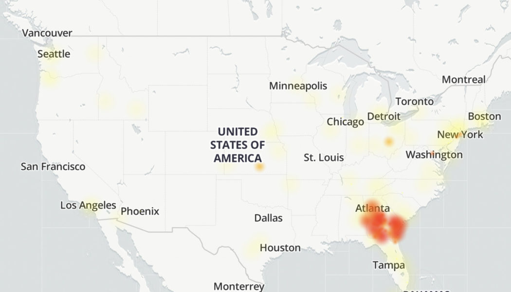Verizon’s experiencing a state-wide outage in Georgia