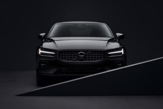 Volvo Introduces New “Black Edition” Styling Option for S60 Sedan