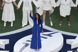 Watch Mickey Guyton Sing the National Anthem at Super Bowl 2022