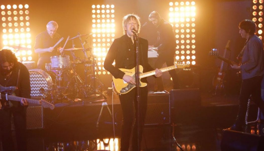 Watch Spoon Perform “The Hardest Cut” on Kimmel