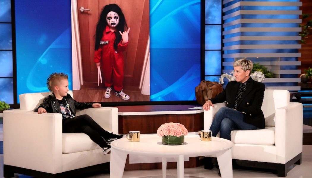 7-Year-Old Drummer Caleb Hayes Crushes Slipknot’s “Sulfur” on Ellen: Watch