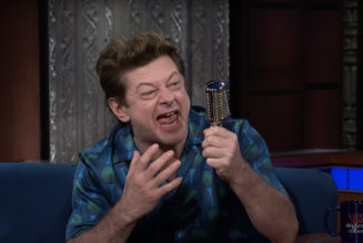 Andy Serkis, as Gollum, Stands with Ukraine on Colbert: Watch