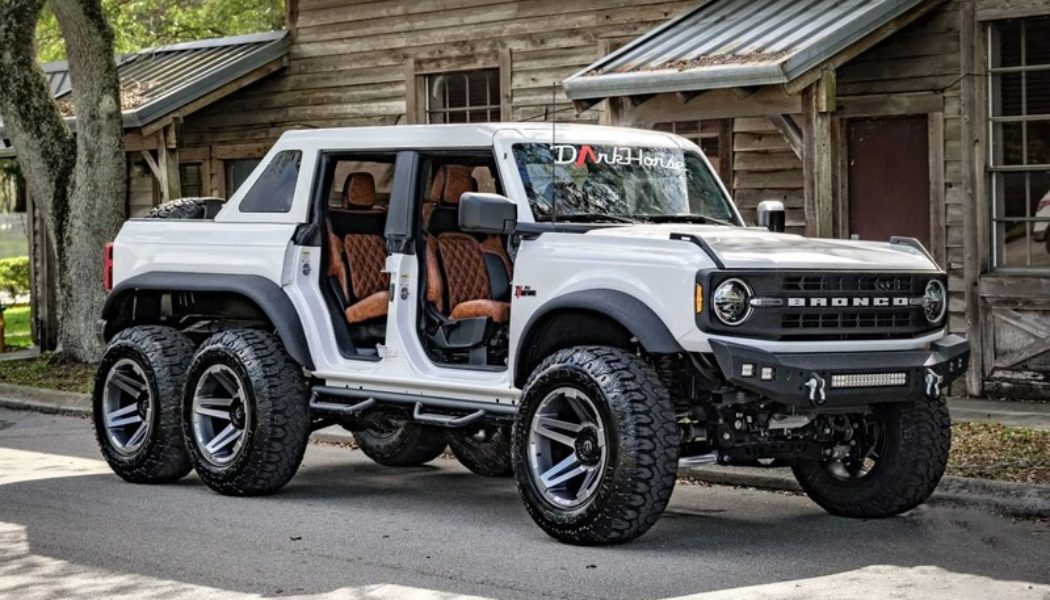 Apocalypse Manufacturing Unveils World’s First 6×6 Ford Bronco