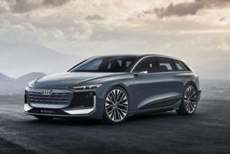 Audi Imagines the A6 Avant E-Tron Concept