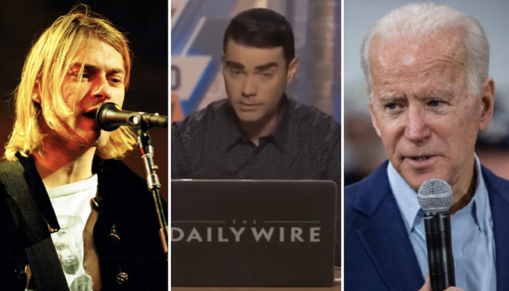 Ben Shapiro Calls Joe Biden “the Kurt Cobain of Politics” As An Insult