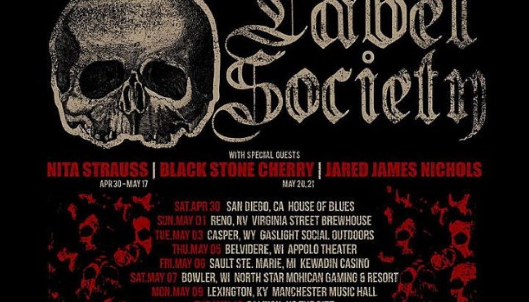 Black Label Society Announce Spring 2022 US Tour