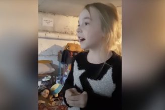 Brave Ukrainian Girl Sings “Let It Go” Inside Bomb Shelter: Watch