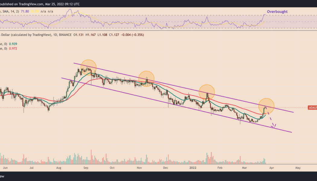 Cardano pares most of its Q1 losses as ADA rebounds 60% in a month — What’s next?