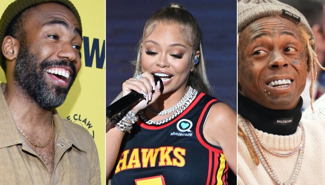 Childish Gambino and Lil Wayne Join Latto on New Song “Sunshine”: Listen