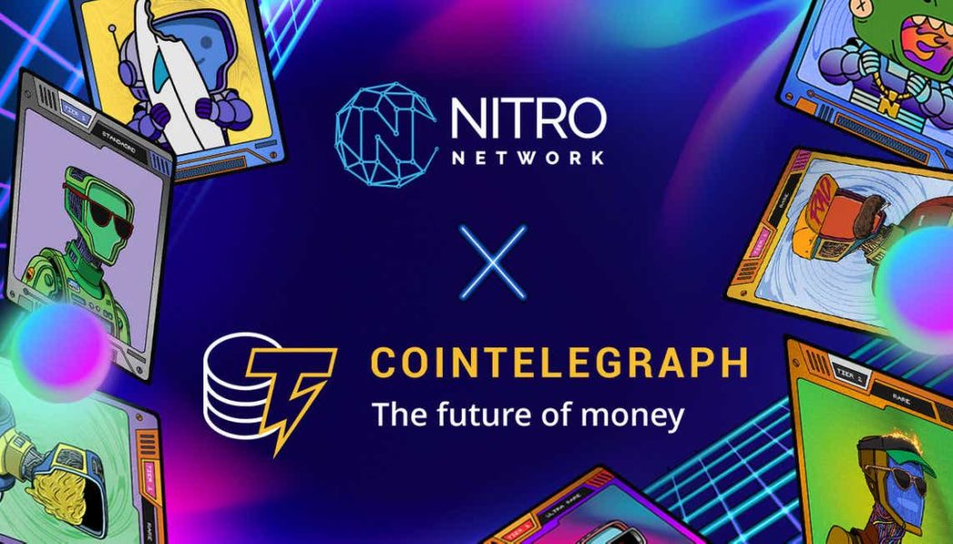 Cointelegraph partners with Nitro Network to bring digital mining and decentralized internet to the masses