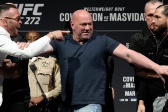 Colby Covington and Jorge Masvidal Get Heated at UFC 272 Press Conference