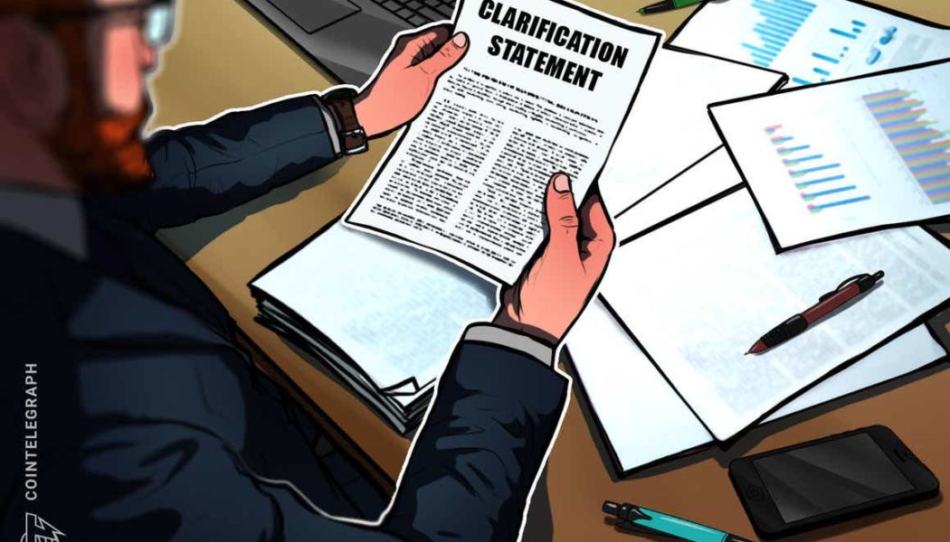 Fantom Foundation issues clarification statement about departure of Andre Cronje and Anton Nell