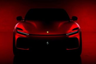 Ferrari Officially Teases Its Purosangue SUV