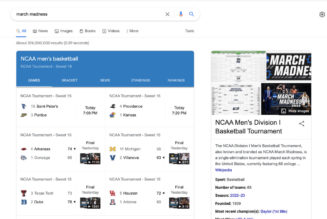 Googling ‘March Madness’ still defaults to men’s games