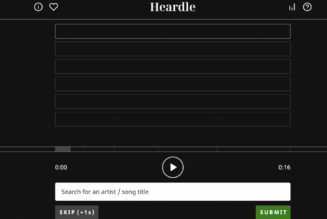 Heardle is like Wordle for pop music