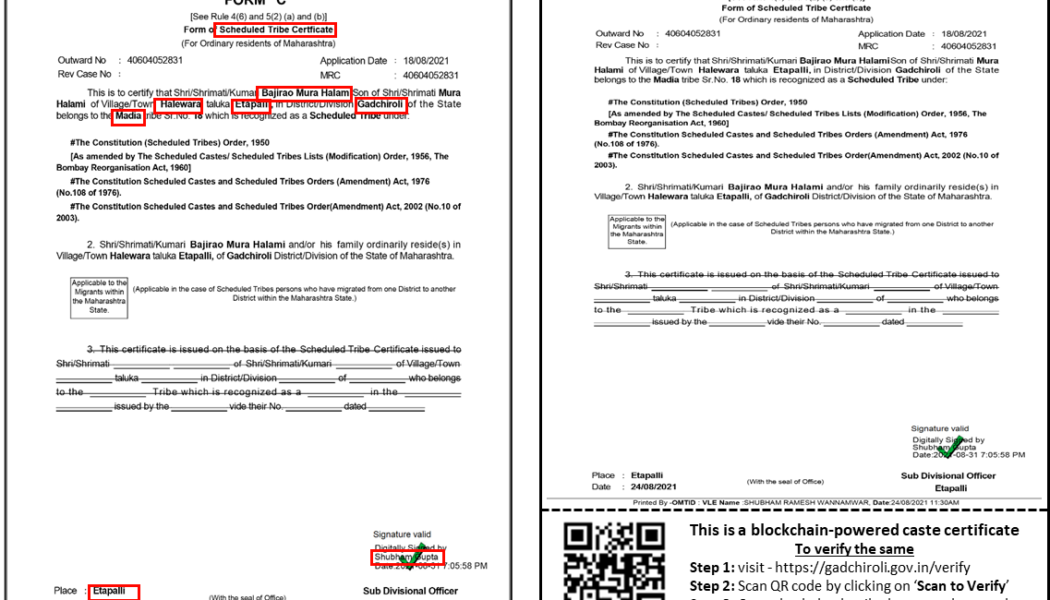 Indian state gov’t uses Polygon to issue verifiable caste certificates
