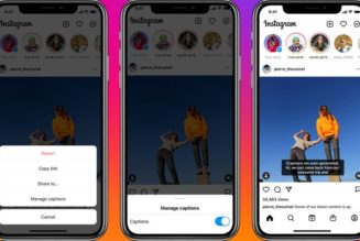 Instagram Adds AI-Generated Captions to Videos