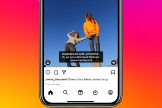 Instagram adds auto-generated captions to videos