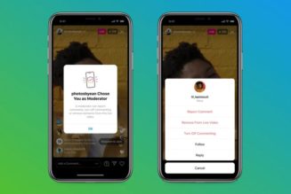 Instagram Now Allows Users to Add Moderators to Livestreams