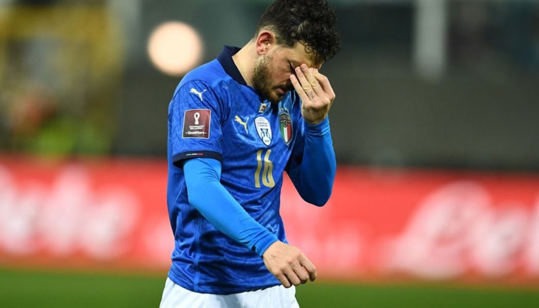 Italy Defeated by North Macedonia, Roberto Mancini in Shock After Missing World Cup