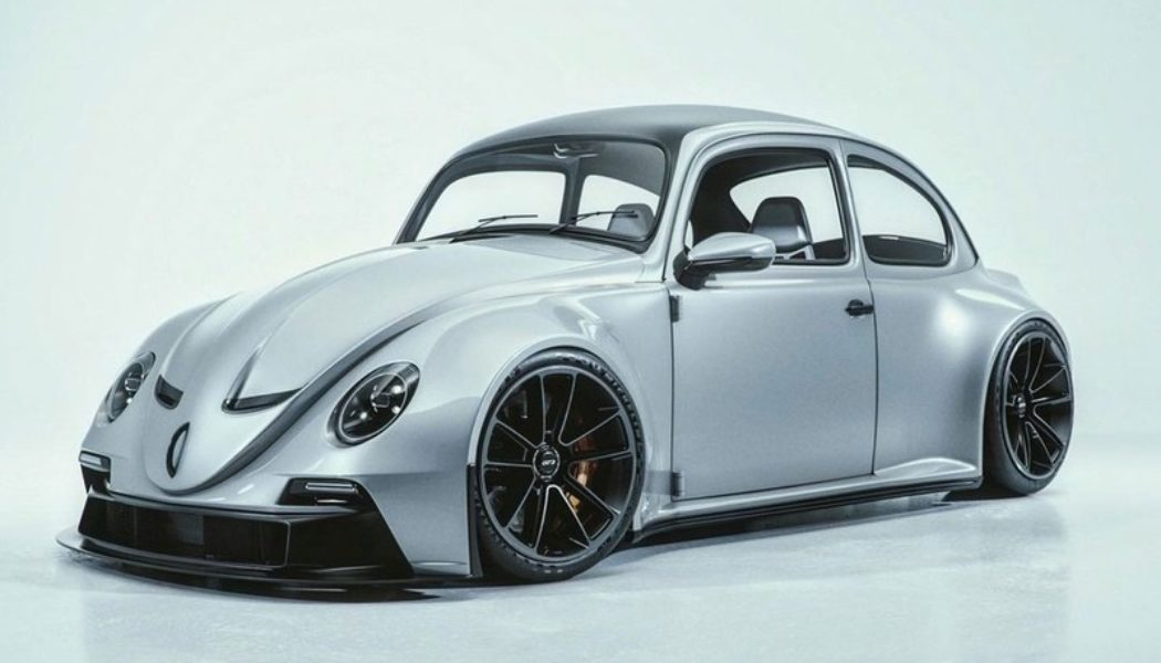 Khyzl Saleem Turns a Volkswagen Beetle Into a Porsche 992 GT3