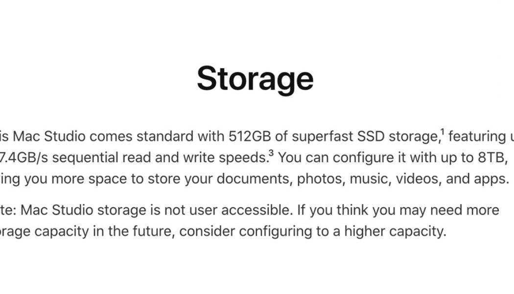 Mac Studio teardown reveals potentially upgradeable SSD storage