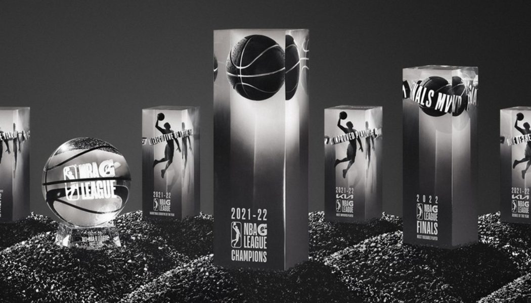 NBA Unveils New G League Trophies