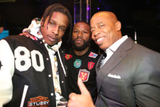 NYC Mayor Eric Adams Kicks It With A$AP Rocky & Other Celebs At One Vanderbilt