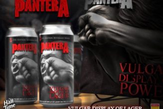 PANTERA Teams Up With KnuckleBonz For ‘Vulgar Display Of Lager’