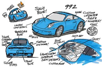 Pixar Is Designing a One-Off Porsche 911 Carrera Inspired by Sally From ‘Cars’
