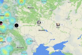 Snapchat turns off public ‘heatmap’ for Ukraine