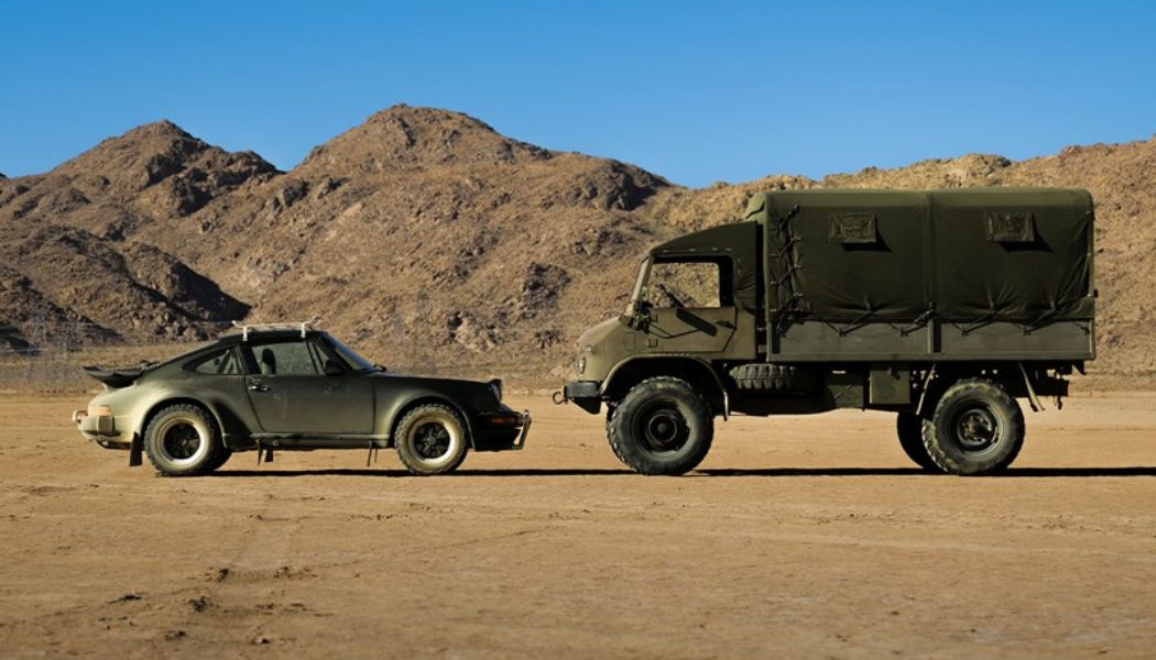 Stone Island and Daniel Arsham Join Forces To Unveil Customized Porsche 930 and Unimog 404