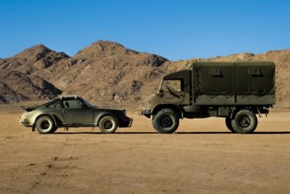 Stone Island and Daniel Arsham Join Forces To Unveil Customized Porsche 930 and Unimog 404