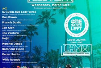 Surfcomber Hotel’s “Legendary House Music Week” to Feature Over 30 DJs During MMW 2022