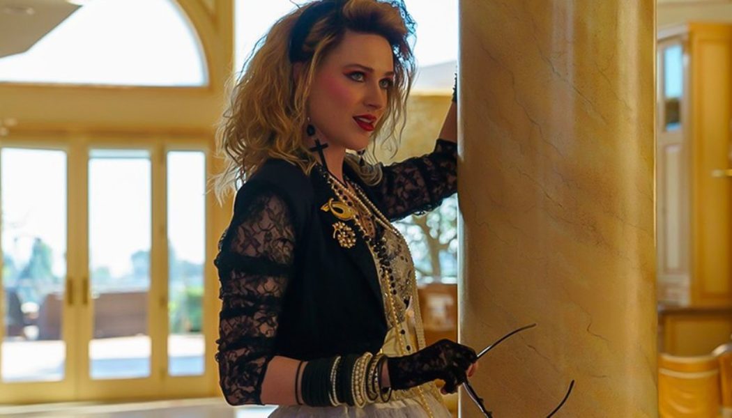 Take a First Look at Evan Rachel Wood as Madonna in Roku’s ‘Weird Al’ Biopic