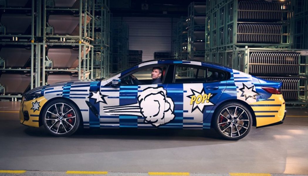 The Last Jeff Koons x BMW M850i Gran Coupé Art Car Is Heading to Christie’s New York
